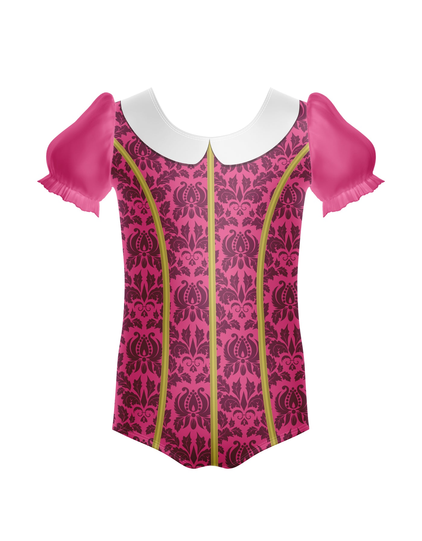 Young Princess Puff Sleeve Leotard