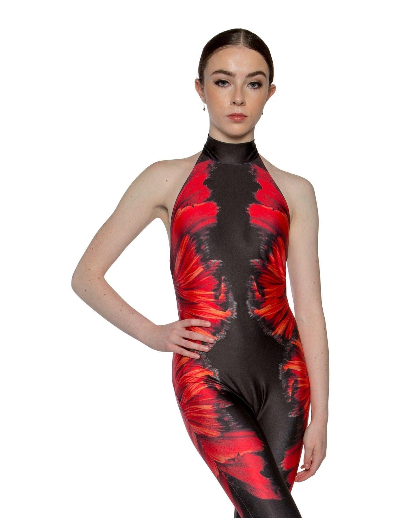 Vibrant Halter Unitard - Hamilton Theatrical