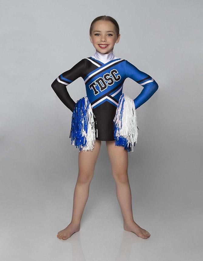 Cheer Leader LS Leotard - Hamilton Theatrical