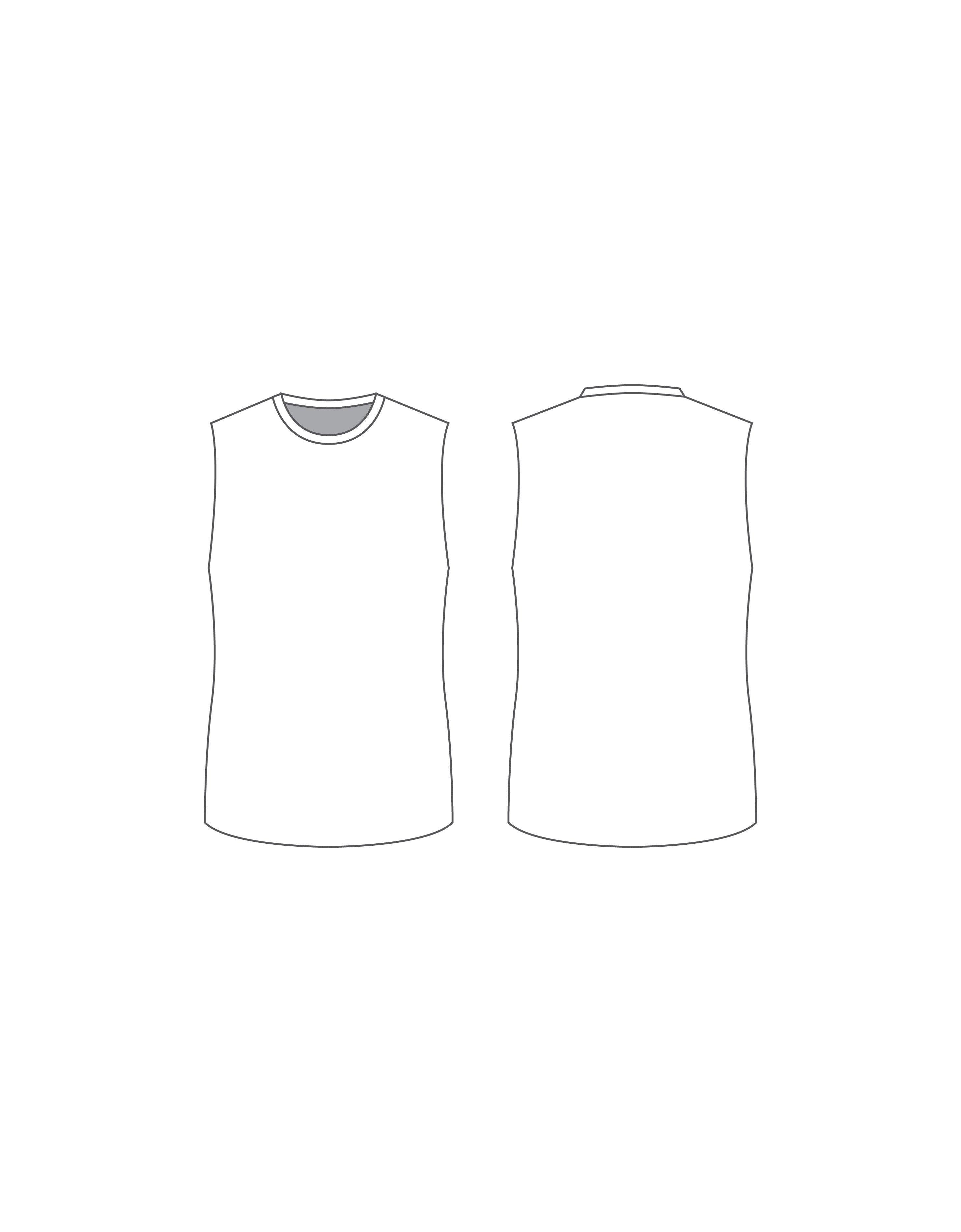 Custom Inked Lycra Boys Tank Shirt - Hamilton Theatrical