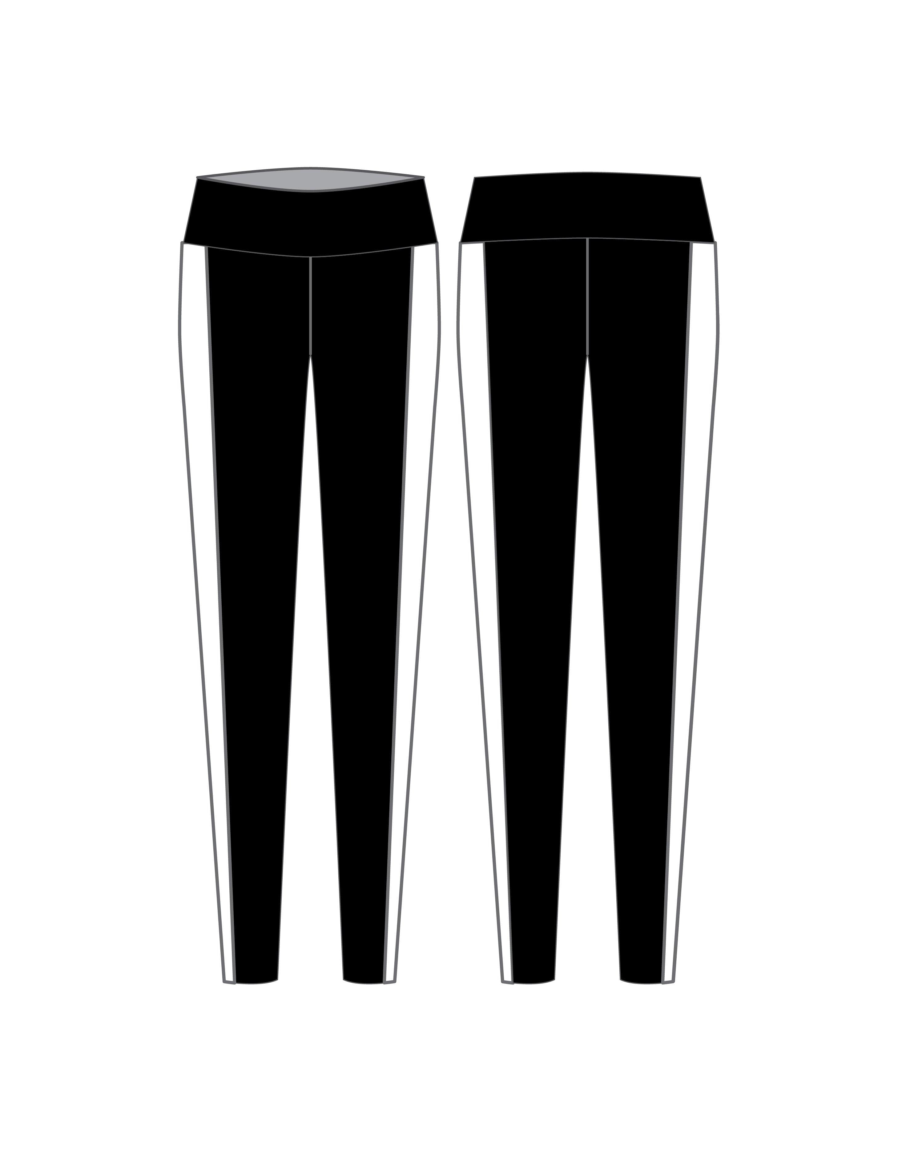 Wave Popcolour Yoga Legging - Hamilton Theatrical