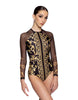 Euro LS Printed Raglan Leotard - Hamilton Theatrical